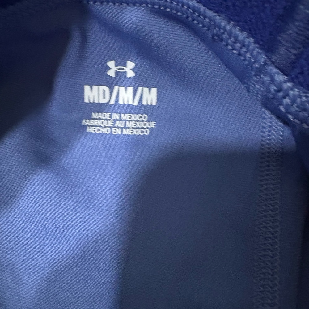 Under Armour Blue Patterned Compression Shorts - Picture 5 of 7